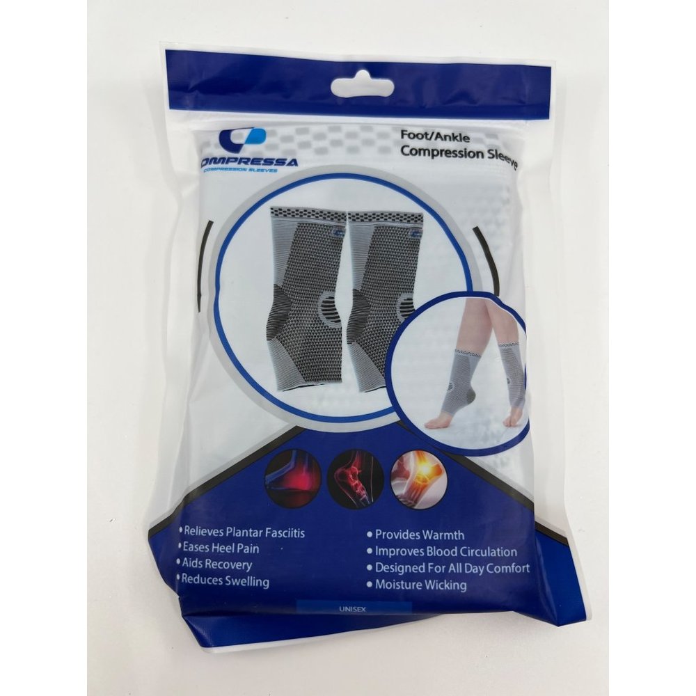 Compressa Compression Sleeves Foot and Ankle